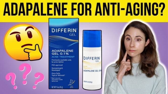 Adapalene gel for anti-aging? 🤔 Dermatologist @DrDrayzday
