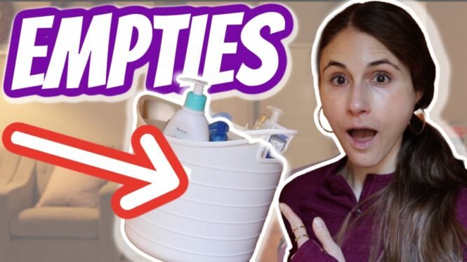 ALL THE EMPTIES! SKIN CARE & HAIR PRODUCTS I FINISHED | Dr Dray