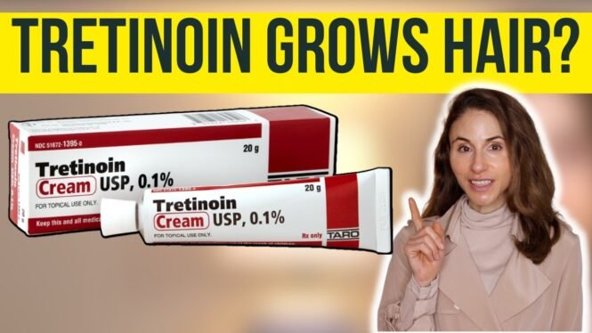 CAN TRETINOIN GROW YOUR HAIR? 🤔 Dermatologist @DrDrayzday