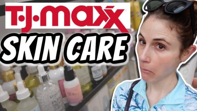 Dermatologist SHOP WITH ME at TJ MAXX | SKIN CARE | Dr Dray