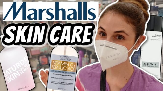 Dermatologist SHOP WITH ME MARSHALLS SKIN CARE | Dr Dray