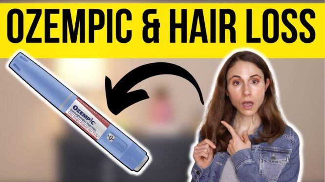 DOES OZEMPIC CAUSE HAIR LOSS? 🤔 Dermatologist @DrDrayzday