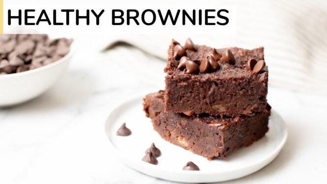HEALTHY BROWNIE RECIPE | gluten-free brownies made with almond flour