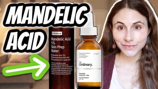 HOW TO USE MANDELIC ACID | The Ordinary, WISHTREND, & MORE | Dr Dray