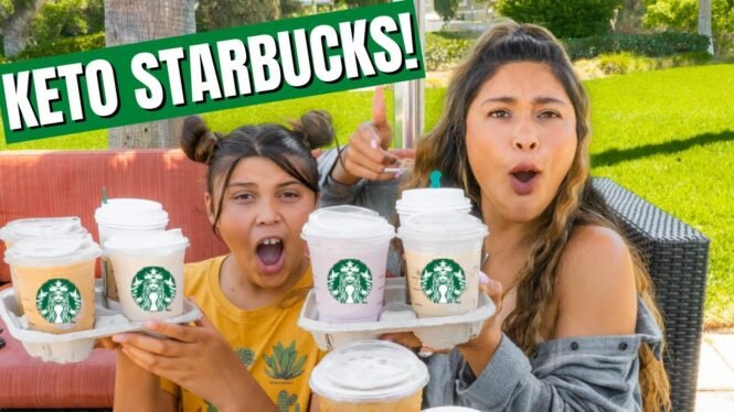 I ORDERED 10 STARBUCKS DRINKS & MADE THEM KETO!