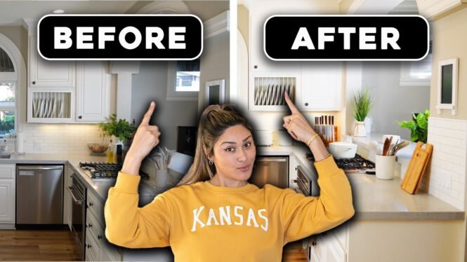 I updated my kitchen with Target and Amazon finds | Before and After