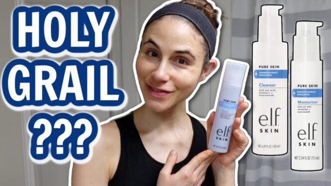 IS E.L.F PURE SKIN THE NEW HOLY GRAIL? // DERMATOLOGIST @DrDrayzday