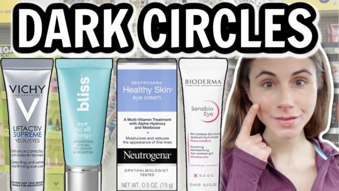 EYE CREAMS FOR DARK CIRCLES, PUFFINESS, & CROW'S FEET 🛍DRUGSTORE SHOP WITH ME @DrDrayzday