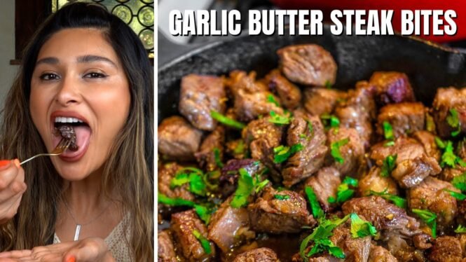 Keto Garlic Butter Steak Bites: The BEST Low-Carb Dinner Recipe You'll EVER Make!