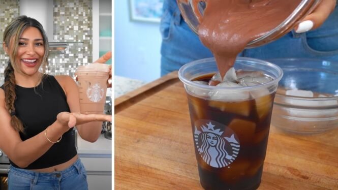 NEW Starbucks Chocolate Cream Cold Brew: Low Carb, Dairy Free, Delicious