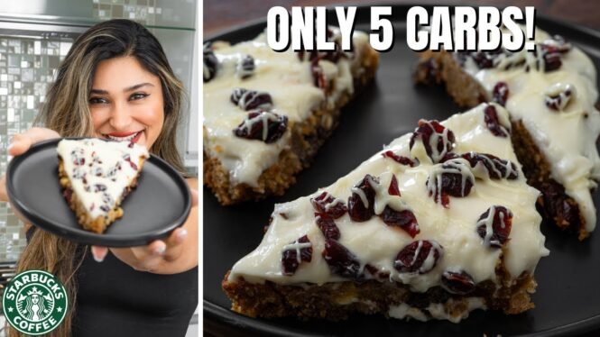Starbucks Keto Cranberry Bliss Bars - The Best Low Carb Recipe Ever!
