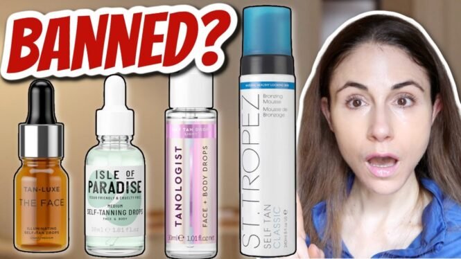 SUNLESS TANNER CHANGE| EU RESTRICTS DHA 😮 @DrDrayzday