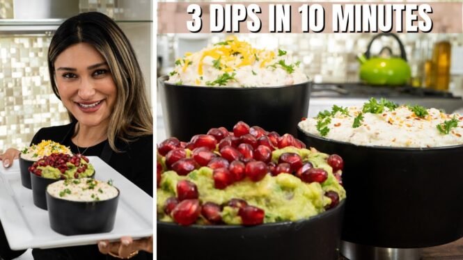 These 3 Dips Will Help You Lose Weight & Stay On Track in 10 Minutes!