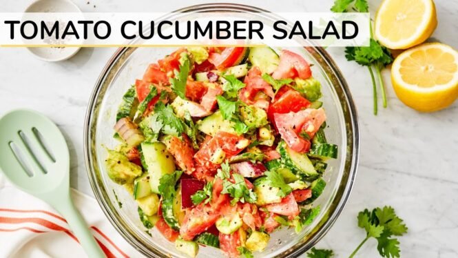 TOMATO CUCUMBER SALAD