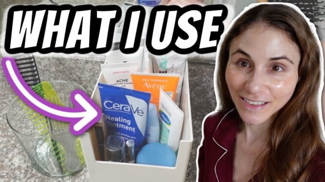 Vlog: WHAT'S IN MY BATHROOM| Skin care products I am using | Dr Dray
