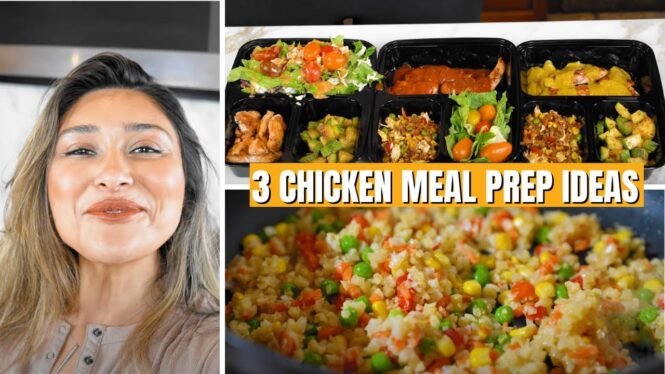 These 3 EASY Chicken Meal Prep Ideas Helped Me Lose 135 Pounds!